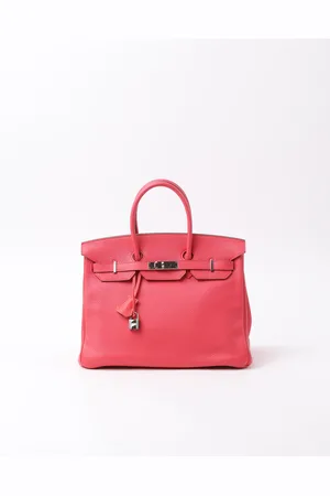 Hermès HERMÈS Birkin 35 Togo Rose Azalee Handbag