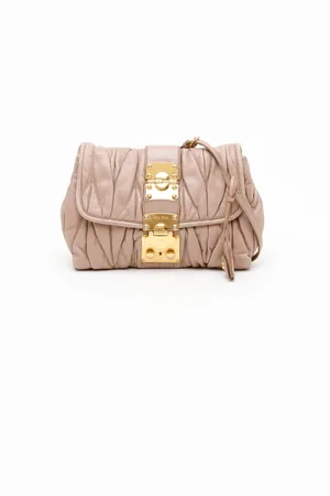 Miu Miu Matlassé Crossbody Bag