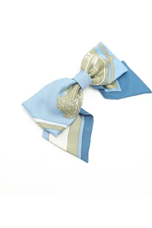 Hermès Silk Ribbon Hair Clip