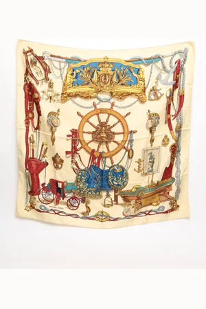 Hermès HERMÈS Carré 90 Musee Silk Scarf