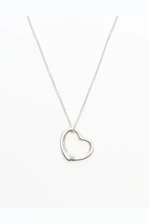 Tiffany & Co. Open Heart Necklace