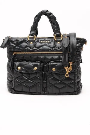 Miu Miu Matelasse Tote Bag