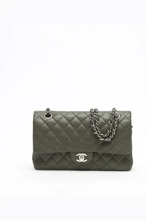 CHANEL Classic Caviar Medium Double Flap Bag