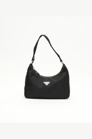 Prada Mini Tessuto Hobo Bag