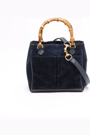 Gucci Bamboo Suede Bag