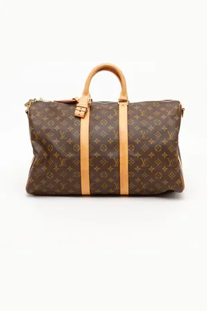 LOUIS VUITTON Monogram Keepall 45 Weekend Bag
