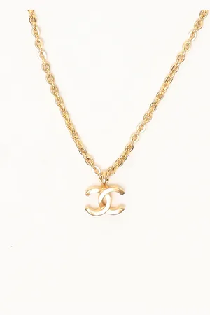 CHANEL CC Twist Chain Necklace