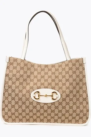 Gucci Horsebit 1955 Canvas Tote Bag