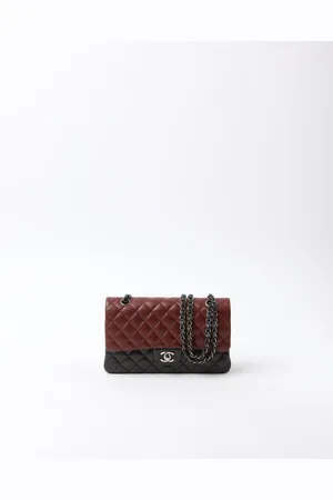 CHANEL Classic BI-Color Medium Double Flap Bag