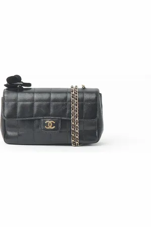 CHANEL Camellia Chocolate Bar Bag