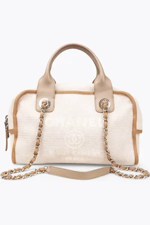 CHANEL Deauville Bowling Bag