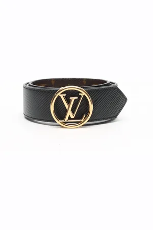 LOUIS VUITTON San Tulle LV Reversible Leather Belt