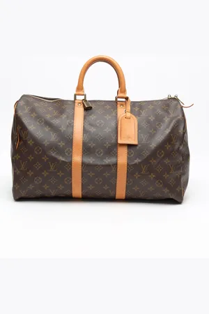 LOUIS VUITTON Monogram Keepall 45 Weekend Bag