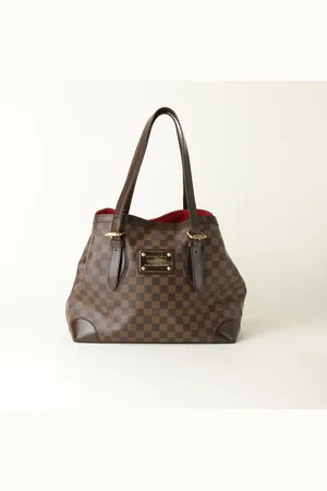 LOUIS VUITTON Damier Ebene Hampstead GM Handbag