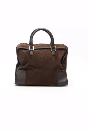 Loewe Amazona Suede Handbag