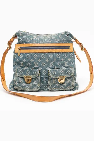 LOUIS VUITTON Monogram Denim Baggy GM Bag