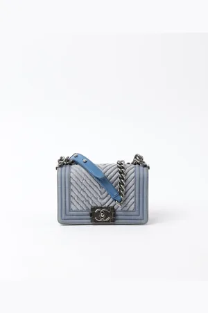 CHANEL Small Denim Boy Bag