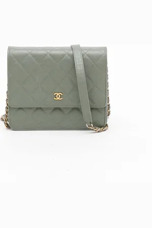 CHANEL Square Caviar Wallet On Chain Bag