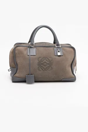 Loewe Amazona Suede Handbag