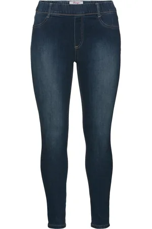 High Waisted Bum Sculpt Denim Jeggings