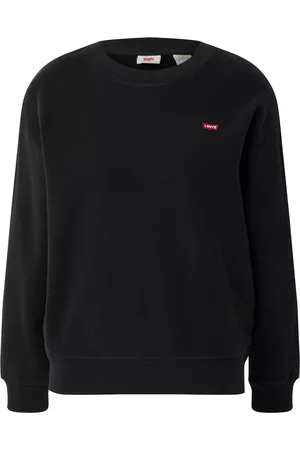 Levi's Naiset Collegepaidat - Collegepaita 'STANDARD CREW BLACKS