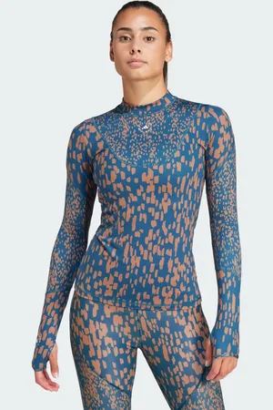 adidas By Stella McCartney TruePurpose Training Long Sleeve Printed Tee