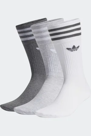 adidas Solid Crew Socks 3 Pairs