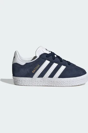 adidas Gazelle Comfort Closure Elastic Laces Shoes Kids