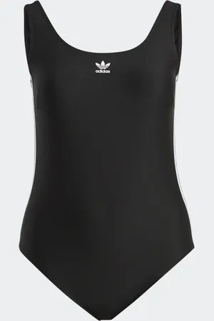 adidas Adicolor 3-Stripes Swimsuit (Plus Size)