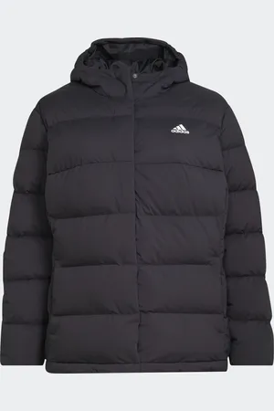 adidas Helionic Hooded Down Jacket (Plus Size)