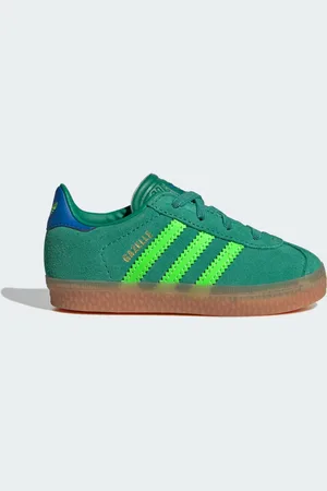 adidas Gazelle Comfort Closure Elastic Laces Shoes Kids