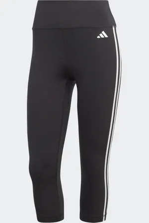 adidas Train Essentials 3-Stripes High-Waisted 3/4 Leggings