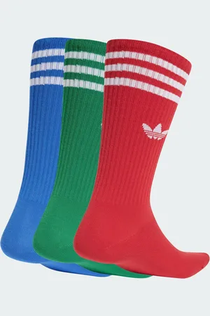 adidas Solid Crew Socks 3 Pairs