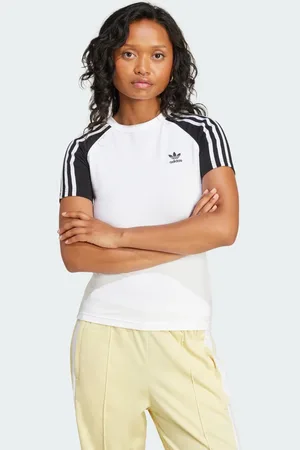 adidas Adicolor 3-Stripes Raglan Slim Tee