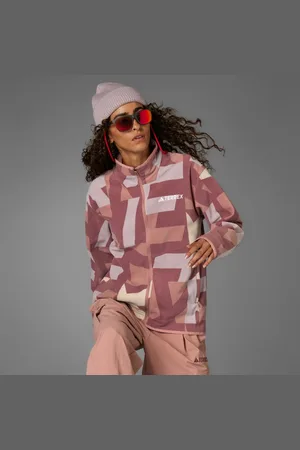 adidas Terrex Multi Printed Full-Zip Fleece Jacket