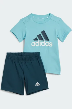 adidas Essentials Organic Cotton Tee and Shorts Set
