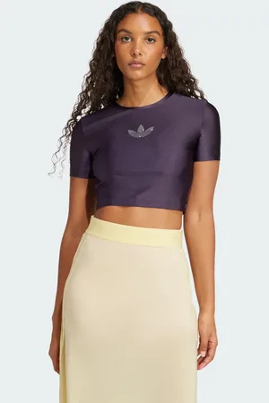 adidas Rhinestone Trefoil T-shirt