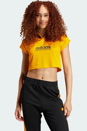 adidas Tiro Cut 3-Stripes Crop Jersey