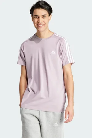 adidas Essentials Single Jersey 3-Stripes Tee