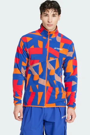 adidas Terrex Multi Printed Full-Zip Fleece Jacket