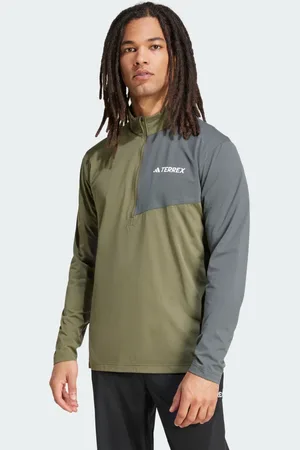 adidas Terrex Multi Climacool 1/2 Zip Long Sleeve Tee