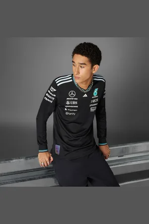adidas MERCEDES - AMG PETRONAS FORMULA ONE TEAM DRIVER JERSEY AUTHENTIC LONG SLEEVE