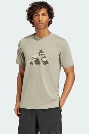 adidas Train Essentials Camo Graphic Logo Tee