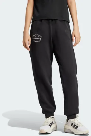 adidas Signature Graphic Print Fleece Loose Pants