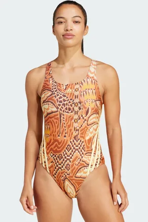 adidas X FARM Rio 3-Stripes Swimsuit
