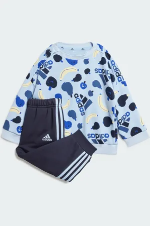 adidas Essentials Allover Print Jogger Set Kids