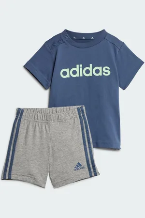 adidas Essentials Lineage Organic Cotton Tee and Shorts Set