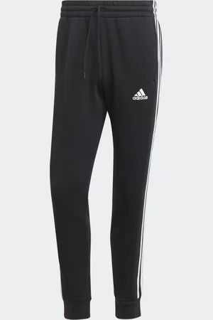 adidas Essentials Fleece 3-Stripes Tapered Cuff Pants