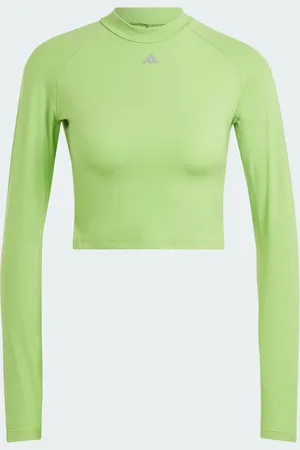 adidas HIIT HEAT.RDY Long Sleeve Crop Tee