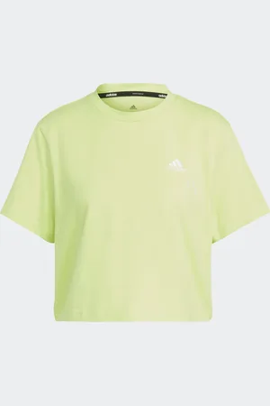 adidas Scribble Embroidery Crop Tee